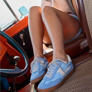 Dolce Vita Notice Sneakers Blue Suede